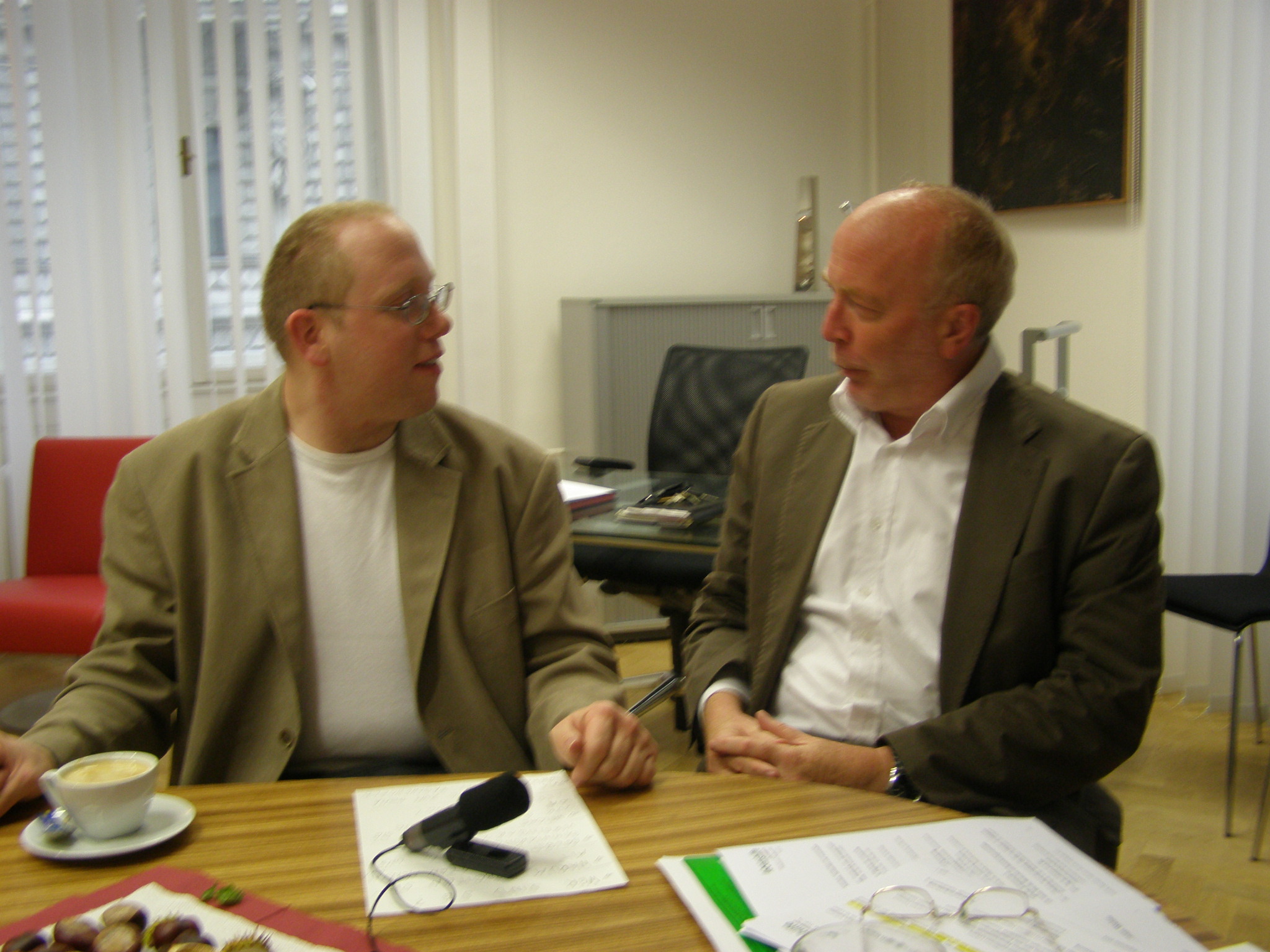 Franz Hoffmann und Germain Weber